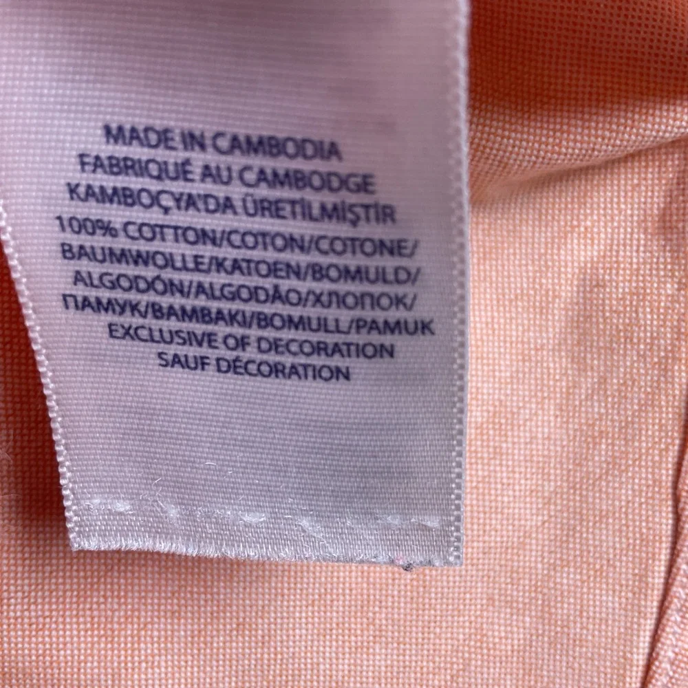 Ralph Lauren Button Down Kids 14 Pink Excellent Oxford Long Sleeve Pony Logo